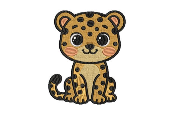 Cute Cheetah Embroidery Review for Holiday Collections
