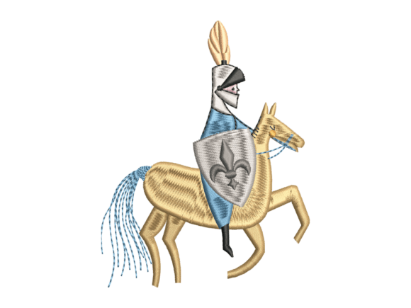Knight Horse Embroidery Design Review for Business