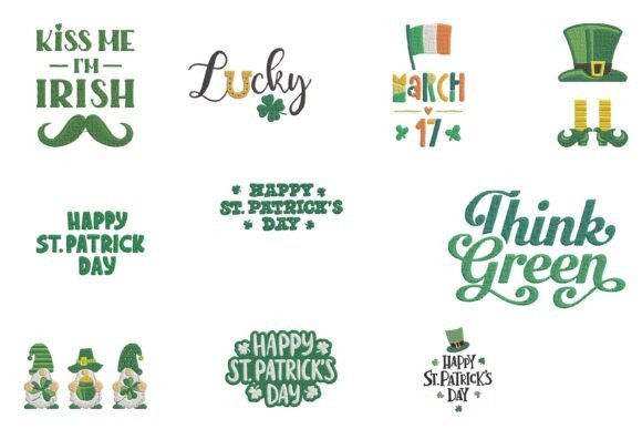 Lucky Irish St. Patrick's Day Embroidery Review
