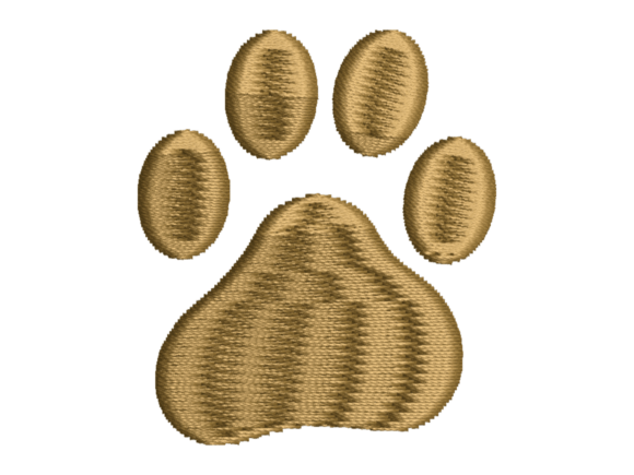 Review: Bear Paw Print Embroidery Design